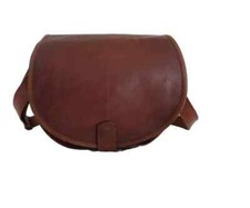 13" Camera Messenger Bag DSLR SLR Case Satchel Handbag Vintage Leather Crossbody