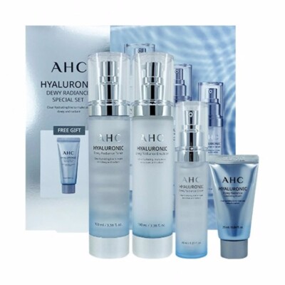 AHC HYALURONIC Dewy Radiance Special Set, Korean Cosmetics, Kbeauty, sample