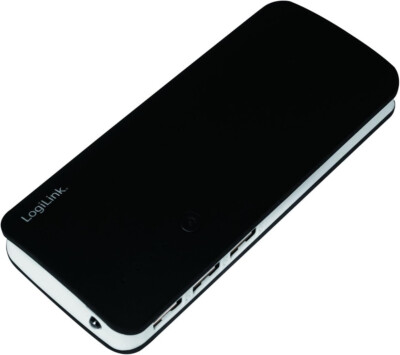 LogiLink PA0145 Mobile-Power 10000 mAh 3xUSB Powerbank LED Licht 43358 B-Ware