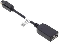 Genuine Dell DisplayPort to Mini DisplayPort Adapter - 5" Cable DP/N 00FKKK - Ne