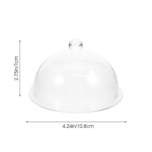 Party Portable Home Food Serving Cover Glass Food Cover Food Dust Cover - Picture 12 of 12