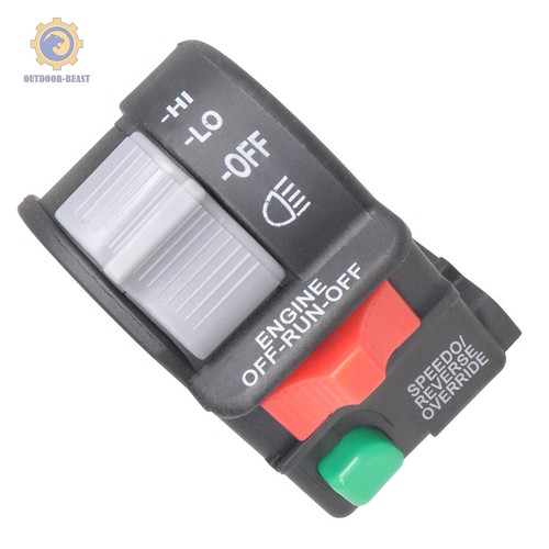 Vanlison Left Handlebar Switch Hi Lo Off Switch Beam Lights - Foto 6