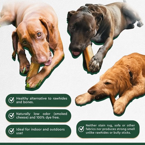 100% originales Himalaya Yak Perro Dental Masticable Jumbo-16 piezas Golosinas De Entrenamiento - Imagen 4 de 7