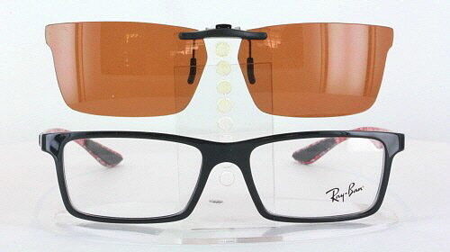 Custom Fit Polarized CLIP-ON Sunglasses For Ray-Ban RB8901-53X17 Rayban 8901 - 第 1/5 張圖片