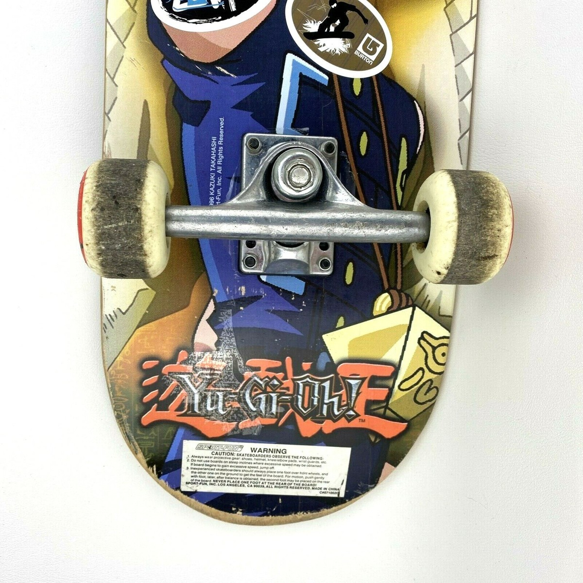 Yugioh Skateboard Yu-Gi-Oh Sport Fun 2004 Kazuki Takahashi FULL SIZE 31" RARE | eBay Yugioh Skateboard Yu-Gi-Oh Sport Fun 2004 Kazuki Takahashi FULL SIZE 31" RARE | eBay