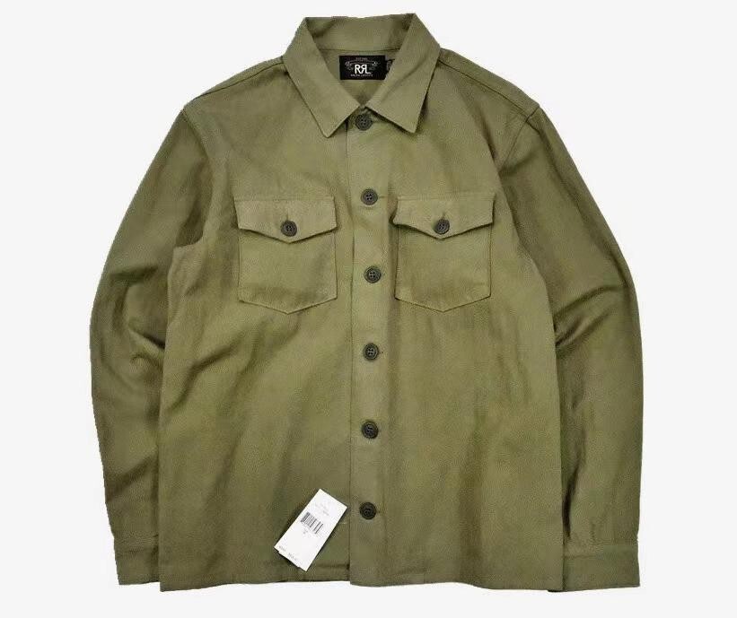 NWT RRL HBT FIELD UTILITY SHIRT szXL Ralph Louren military Fatigue 