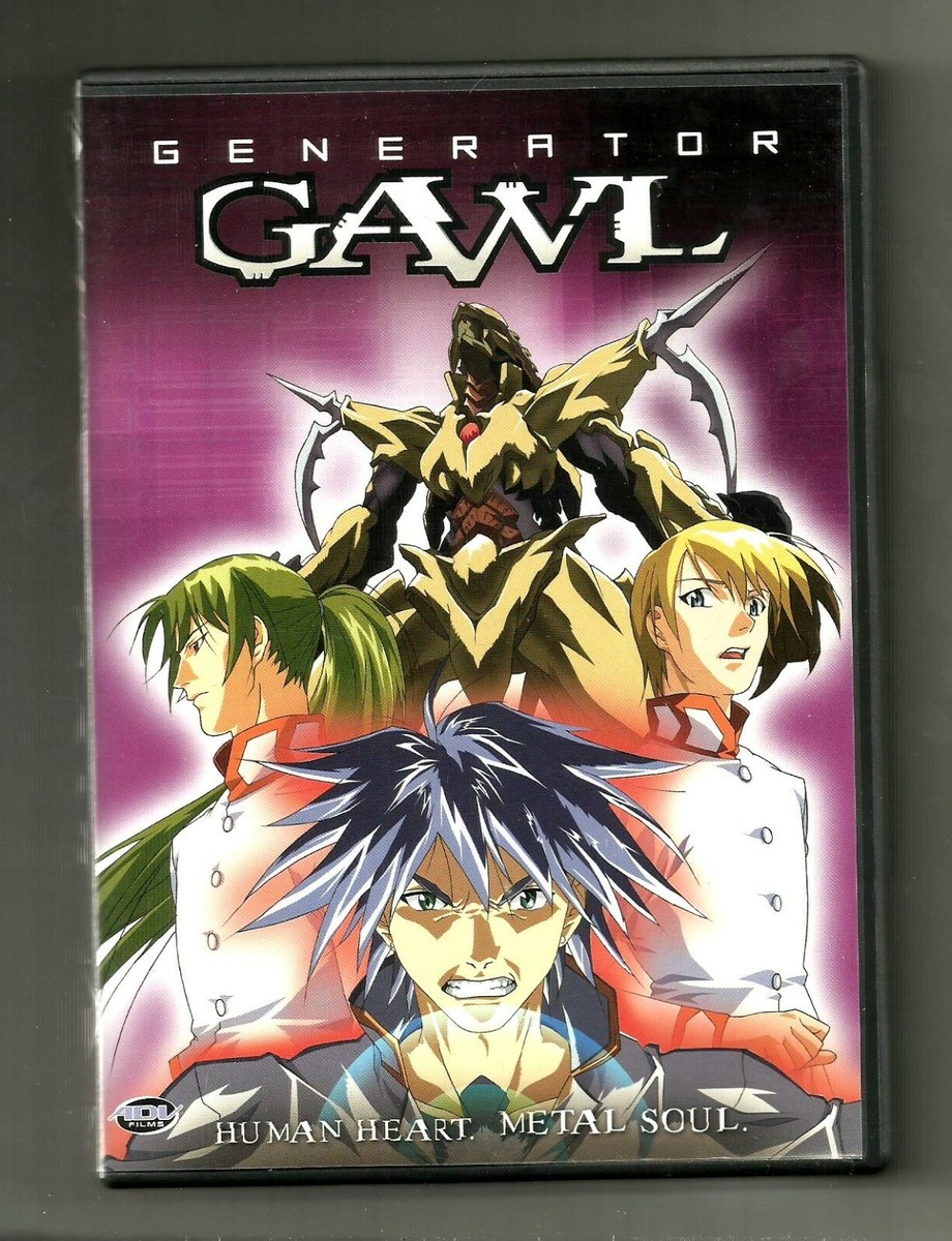 GENERATOR GAWL Volume 1 (2005, DVD) 3 Episodes: Region 1: English