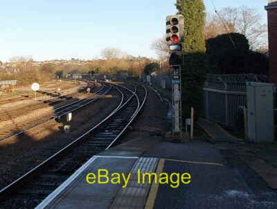 Foto 6x4 Signal SY44 am Bahnhof Salisbury Controlling Train depa c2014