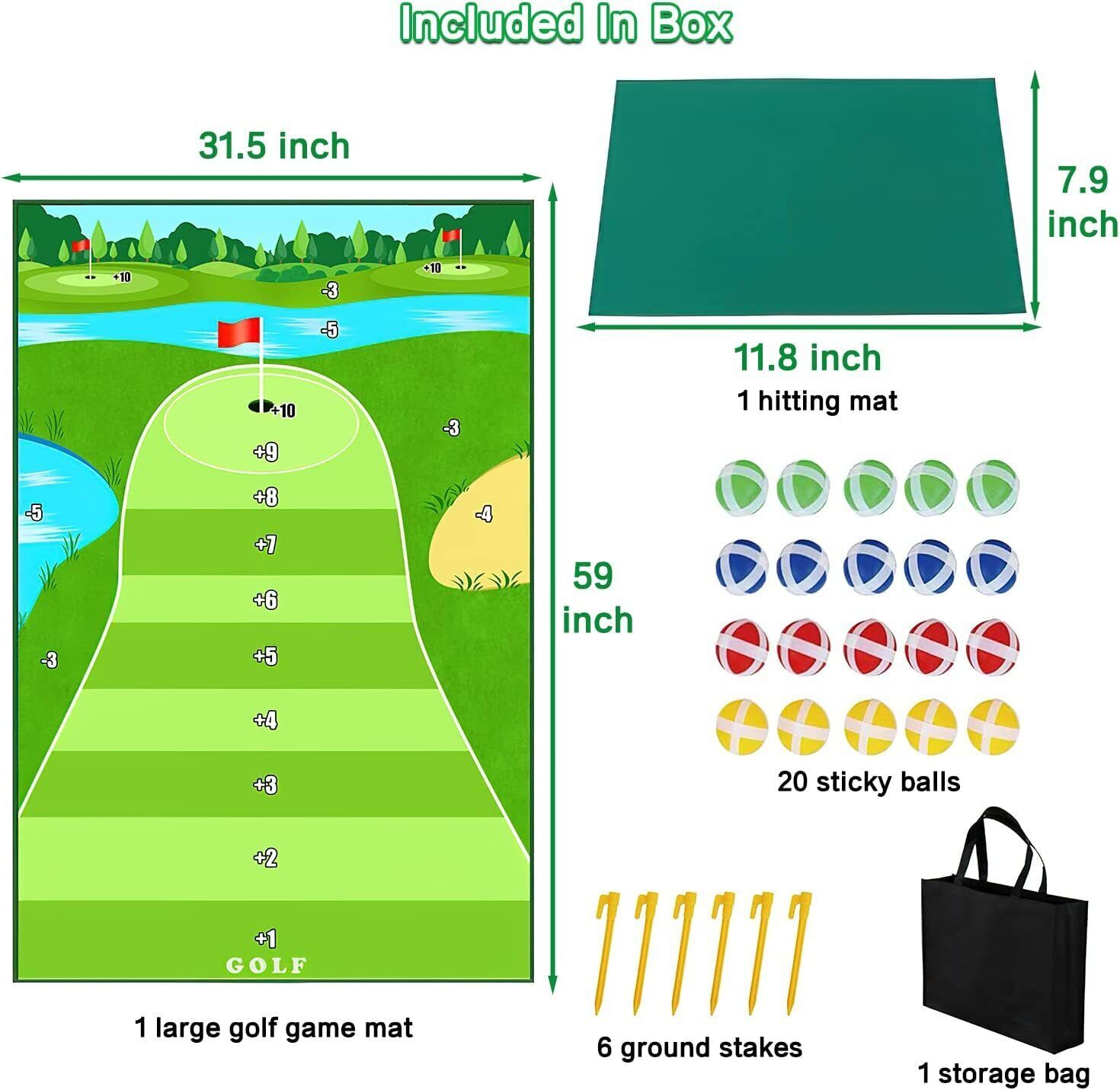 GolfChippingSpiel ChippingGolfSpielmatte HinterhofSpielgeräte 2023