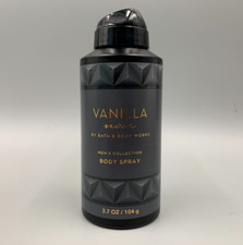 Bath  Body Works Men's Collection Vanilla Noir Cologne Spray 3.7 Oz 910