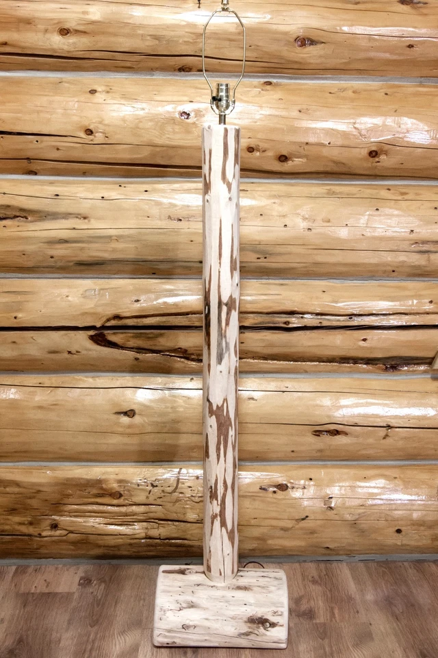 Деревянные напольные лампы для бревенчатой каюты амишей деревенская мебель - Изображение 2 из 4