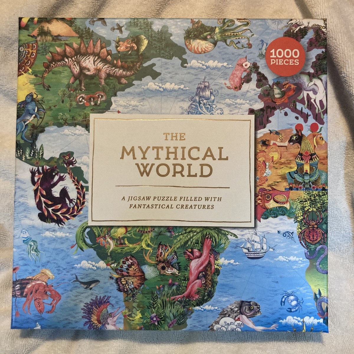 The Mythical World – Puzzle Mit Fantastischen Kreaturen – Interaktives Spielzeug Für Kinder