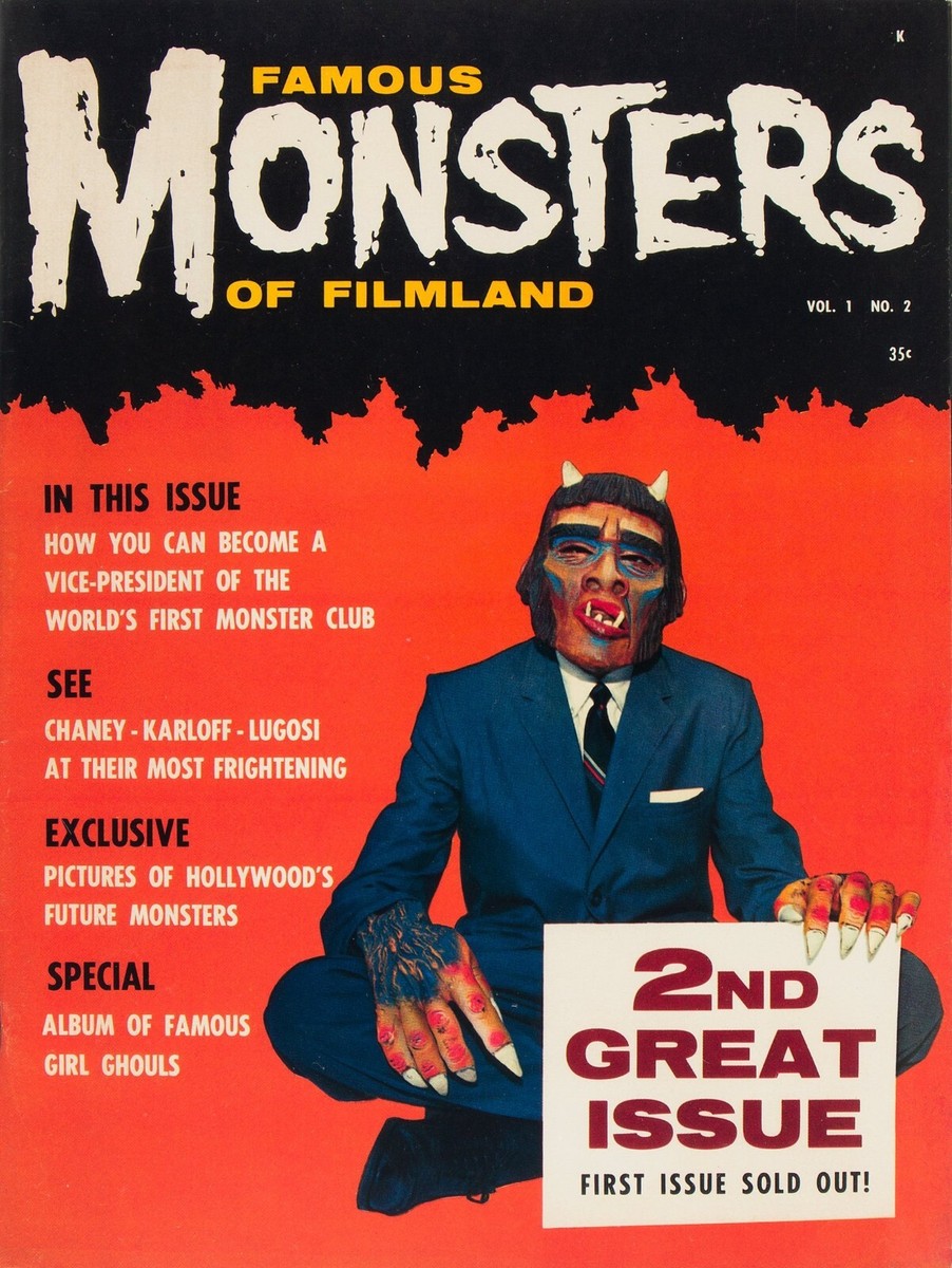 Famous Monsters of Filmland #2 Photocopy Magazine | eBay