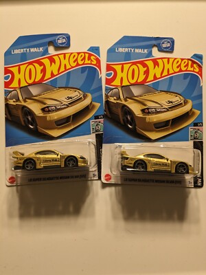 Hot Wheels 2023 LB  Super Silhouette Nissan Silva Gold X2  (S15)