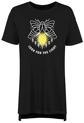 Look for the Light Nightie Womens Fireflies Ladies Night Shirt Gift