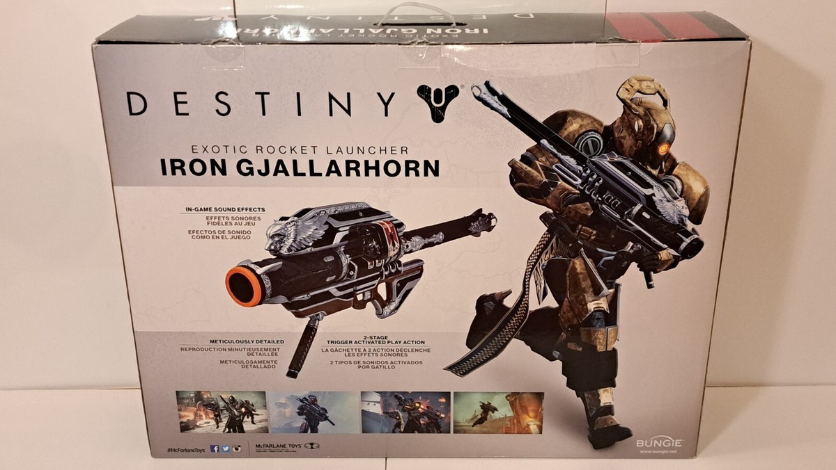 Brand New Sealed McFarlane Destiny Exotic Rocket Launcher Iron
