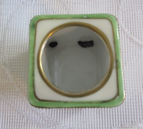 Antique Noritake Porcelain Four Piece Inkstand - Picture 10 of 13