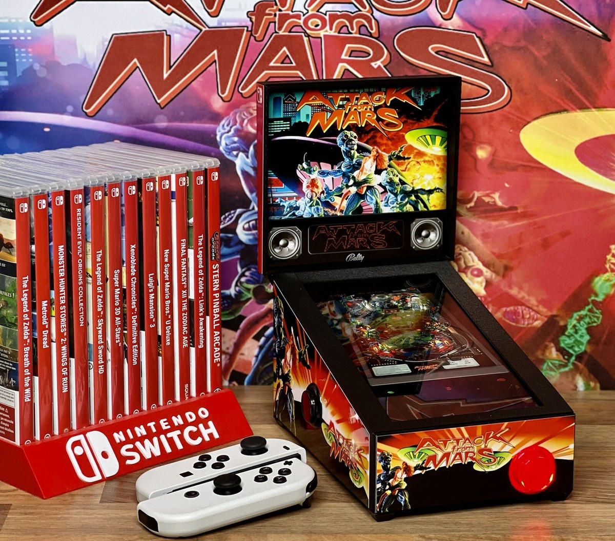 Pincab Nintendo Switch PinSwitch Mini For the Nintendo Switch OLED