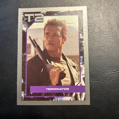 Jb5d T2 terminator 2 Judgment Day, 1991 #34 Arnold Schwarzenegger add ship .10 c