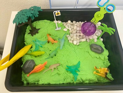 Sensory Bins/Sensory Toys/X-Large Size With Nontoxic Antibacterial Moldable Sand