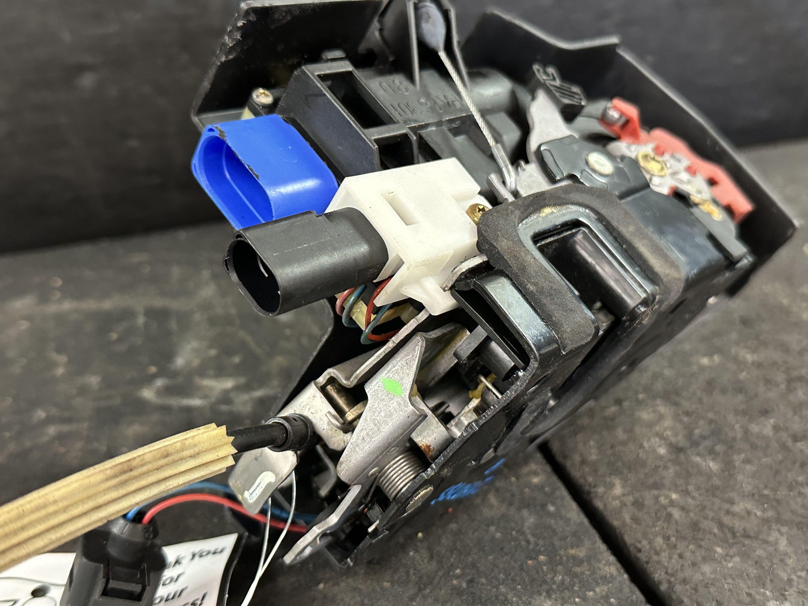 03-11 BENTLEY CONTINENTAL GT FRONT PASSENGER RH DOOR LOCK LATCH ACTUATOR OEM 54K