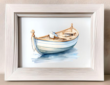 Nursery Decor Art Print, Boat Print, Kids Room Nautical Wall Art, Coastal Decor