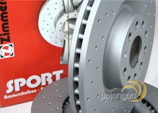 Zimmermann Sport Bremsscheiben Ø 314 mm + Beläge vorne für Audi A4 [B8]