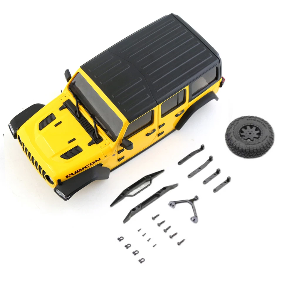 RC Car Shell Rearview Mirror Kit for 1/24 Wrangler MINI Z 4*4 Remote Control Car - Image 3 of 4