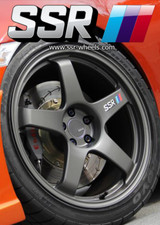 4 Pics Sheet Ssr Type C Racing Wheels Rims Sport Decal Stickers For Race Car Suv