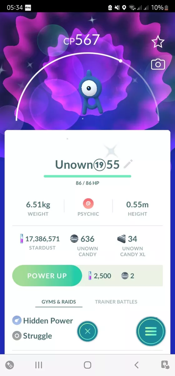 Pokemon GO: How to get Shiny Unown M