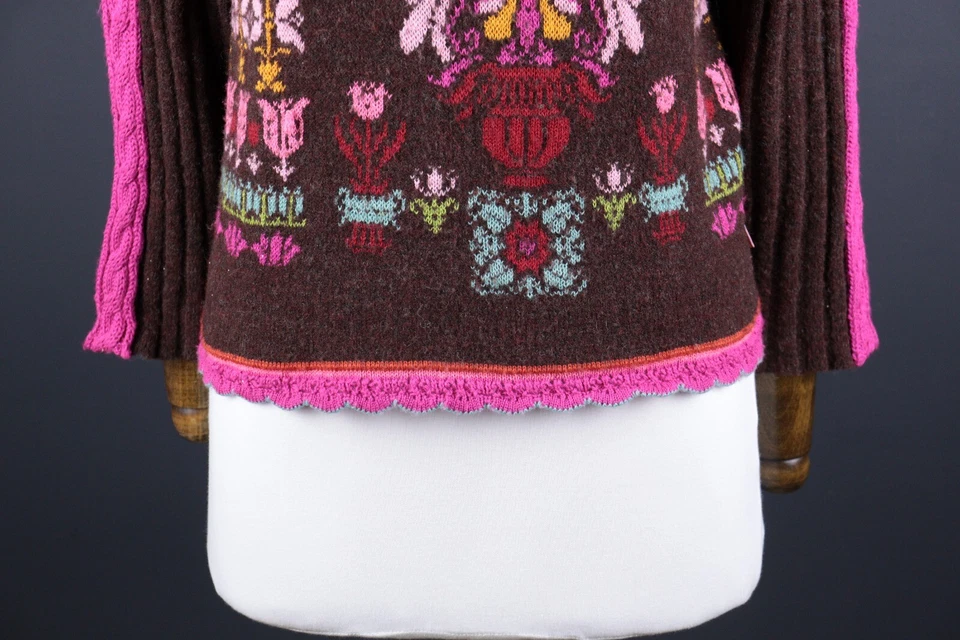 Suéter OILILY Multicolor Tejido Floral Manga Larga Talla 152 A 11-12 Foto 3 de 4