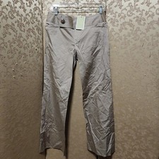 Nanette Lepore Vintage NWT Beige Rhinestone Button Dress Pants Size 6