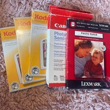 Kodak Premium Photo Paper 4 X 6 Gloss 20 sheets Instant Dry 64 9 mil NEW X3 Plus