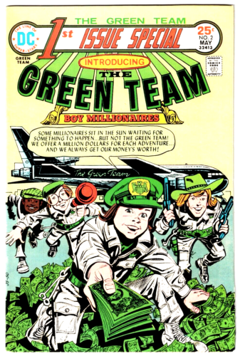 1ST ISSUE SPECIAL #2 (VF/NM) 1st GREEN TEAM Appearance! Joe Simon Story! DC 1975 - Foto 1 di 1