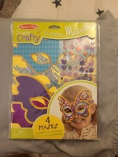 New. Melissa Doug. Simply Crafty Marvelous Masks.