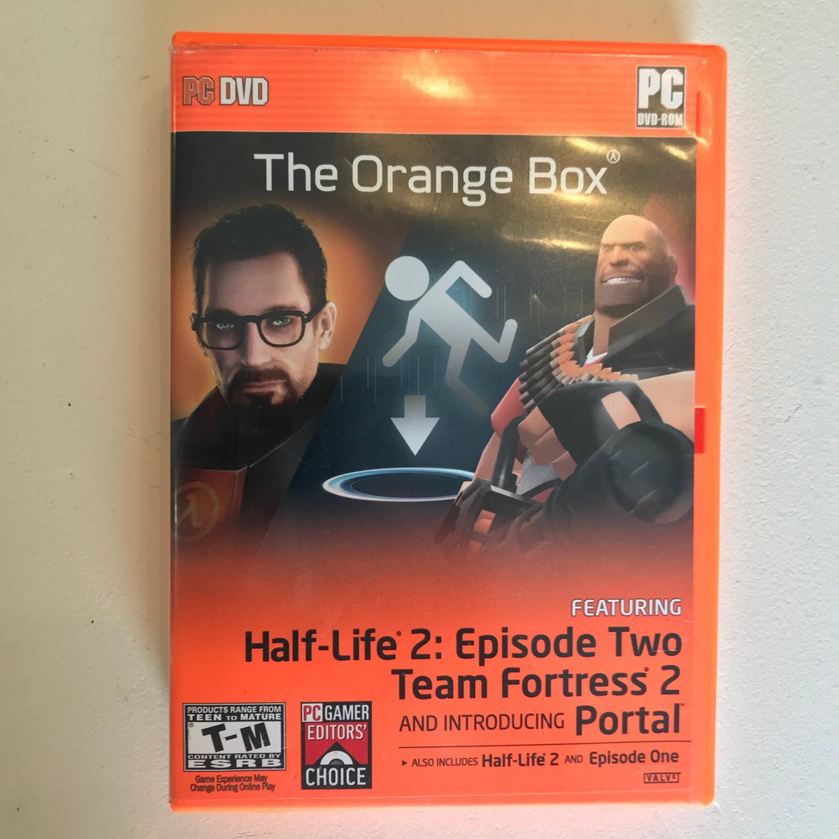 ＴＨＥ GAME　DVD-BOX w17b8b5 The Orange Box With Complete Video Game Discs for the PC