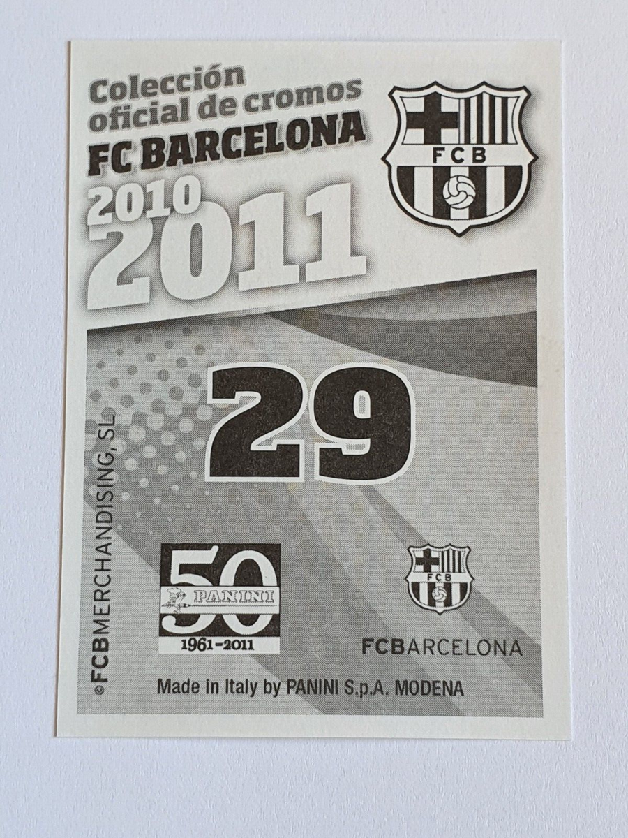 Dani Alves Printed Signature #29 Panini Official FC Barcelona Set