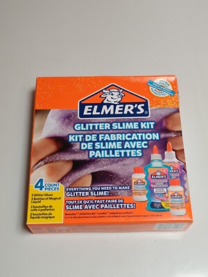 Elmer's Glitter Slime Kit / Bastelkleber-Set für Schleimherstellung
