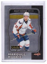 Riley Barber 2017-18 OPC Platinum Rookie Retro Card #R-88