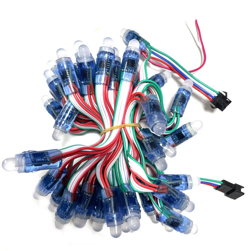 1000pcs 5V 1904 IC RGB Full Color Pixels LED Module light Chrismas Lamp Strips - Image 2 of 4