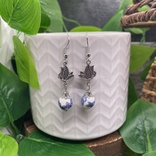 2  Earring Set Floral Bead Bohemian Retro Dangle Drop New Free Ship B8792