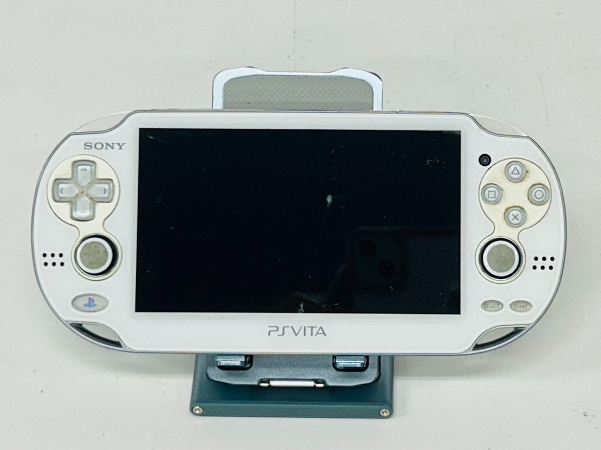 PlayStation Vita - PS Vita 1100 クリスタル ホワイト 本体 PCH