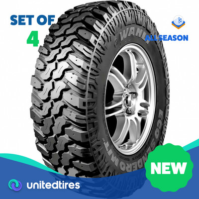 Set of (4) New 265/65R17 Wanli Eco Sendero M/T2 M105 120/117S