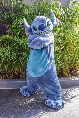 Hot Lilo & Stitch Mascot Costume Party Game Character Fancy Dress Adults Outfit