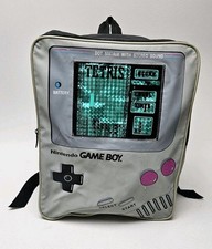 Vintage 80s Nintendo Game Boy Backpack Tetris Rare Back Pack