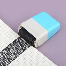 Privacy Roller Stamp Theft Protection Confidential Data Security Guard Seal