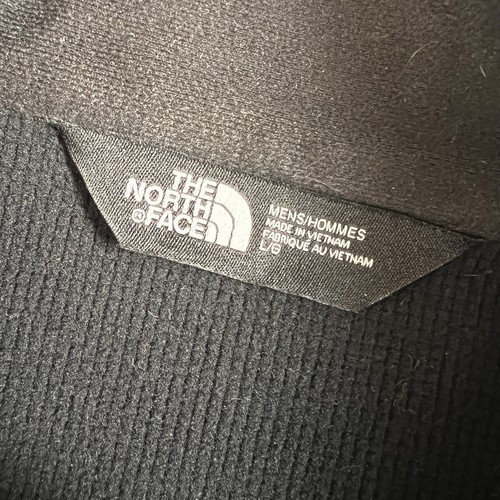 North Face Vest Mens Large Black Ridgewall Soft Shell Full Zip Hiking Outdoor - Picture 3 of 10
