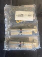 yale platinum 3 star euro lock Thumb turn 50-50 Keyd pair pack 6 keys anti snap