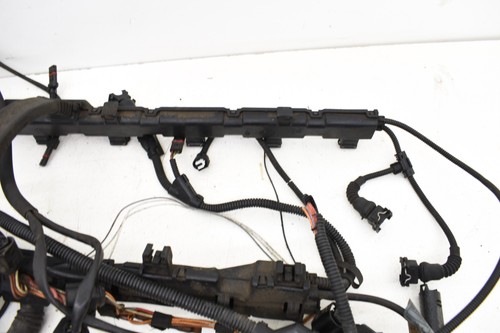 2007 BMW E90 328xi N52 N52k Manual M/T Engine Wiring Harness OEM KW61 - Picture 10 of 12
