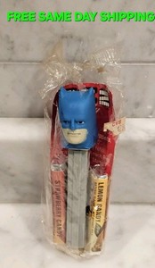 💥 RARE 1978 PEZ BATMAN Soft Head No Feet IN ORIGINAL PACKAGE W/ CANDY 3,845,882
